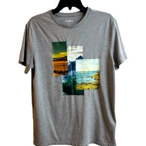 Men’s Goodfellows grey Graphic Tee size Medium.